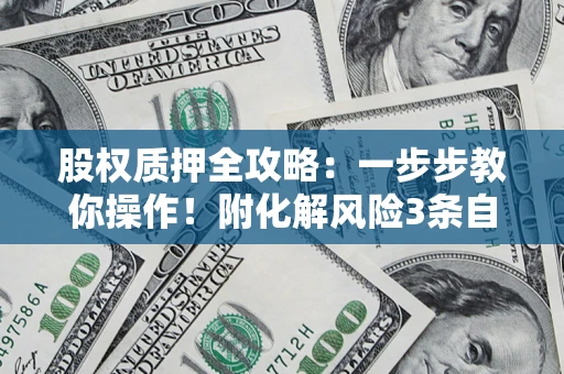 济南股权质押全攻略：一步步教你操作！附化解风险3条自救法则