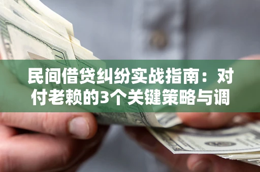 济南民间借贷纠纷实战指南：对付老赖的3个关键策略与调解盲区解析