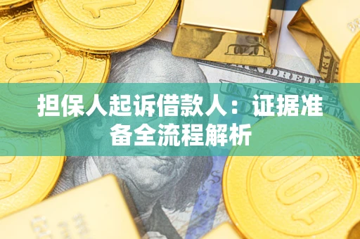 济南担保人起诉借款人：证据准备全流程解析