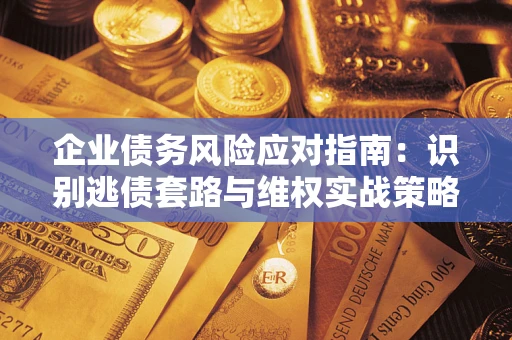济南企业债务风险应对指南：识别逃债套路与维权实战策略